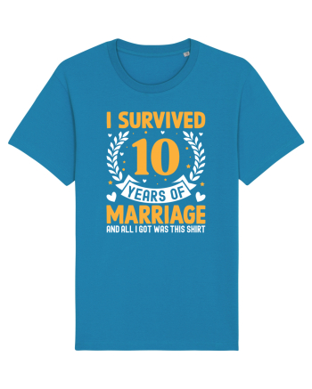 I Survived 10 Years Of Marriage And All I Got Was This Shirt Azur