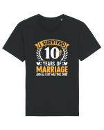 I Survived 10 Years Of Marriage And All I Got Was This Shirt ring Tricou mânecă scurtă Unisex Rocker