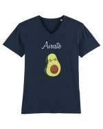 Avocato Tricou mânecă scurtă guler V Bărbat Presenter