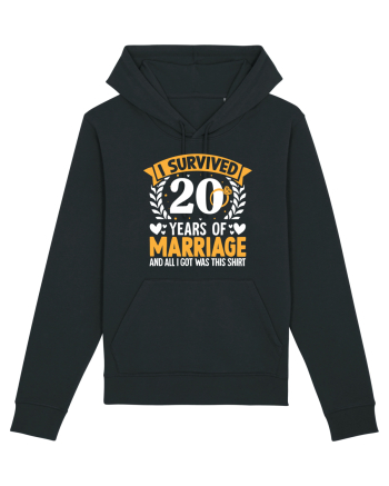 I Survived 20 Years Of Marriage And All I Got Was This Shirt ring Black
