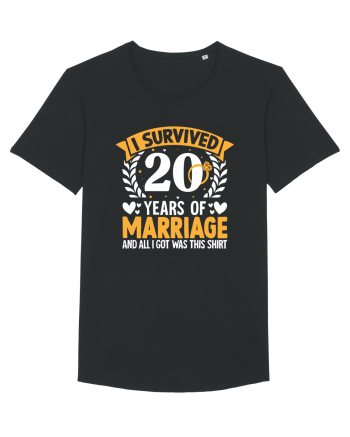 I Survived 20 Years Of Marriage And All I Got Was This Shirt ring Black