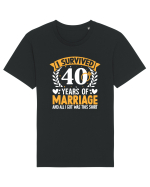 I Survived 40 Years Of Marriage And All I Got Was This Shirt ring Tricou mânecă scurtă Unisex Rocker