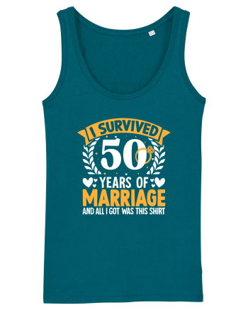 I Survived 50 Years Of Marriage And All I Got Was This Shirt ring Ocean Depth