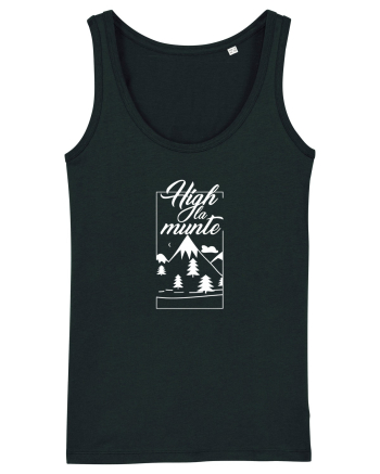 High la munte | Design unisex | Vara 2023 | Tricouri Black
