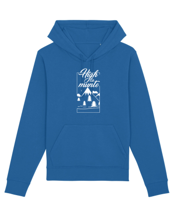 High la munte | Design unisex | Vara 2023 | Tricouri Royal Blue