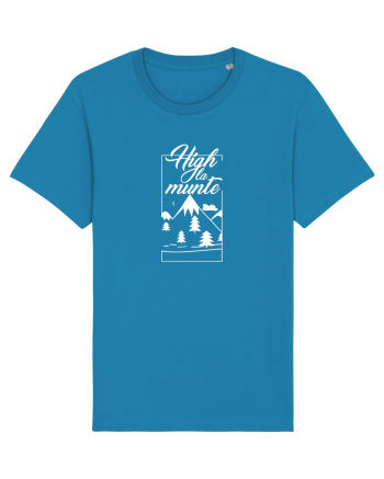 High la munte | Design unisex | Vara 2023 | Tricouri Azur