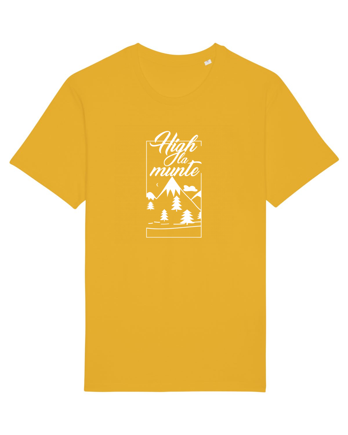 Tricou mânecă scurtă Unisex Rocker Spectra Yellow