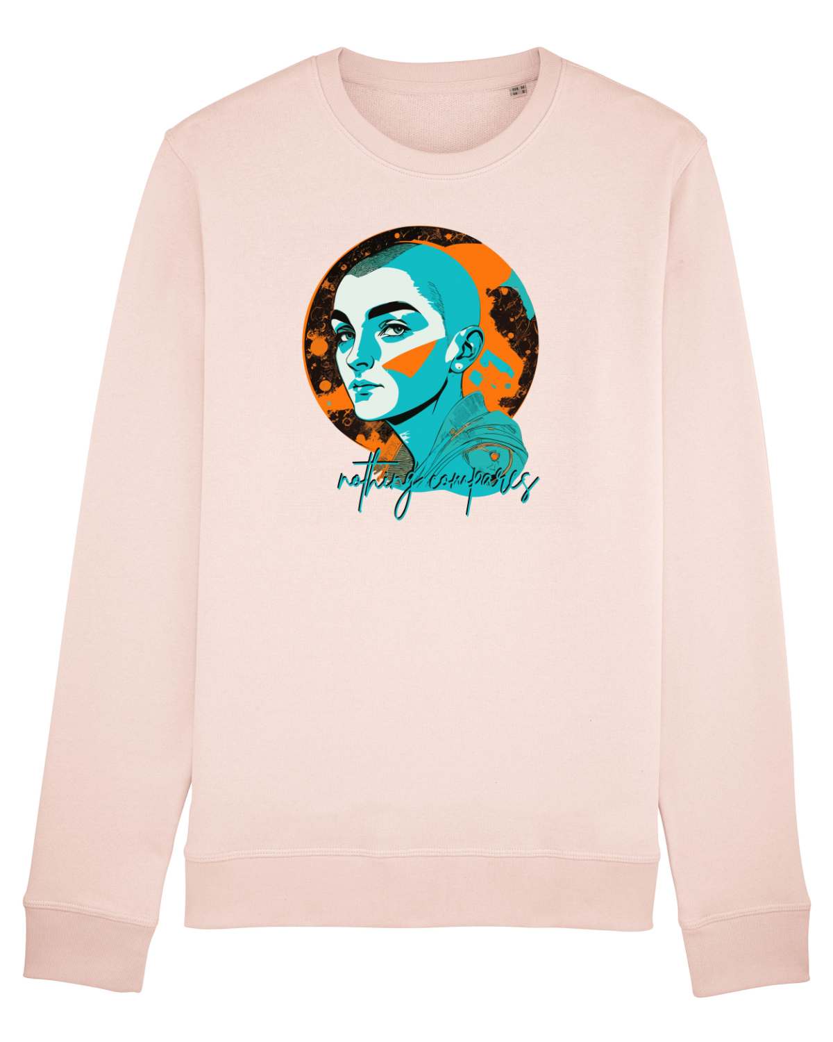 Bluză mânecă lungă Unisex Rise Candy Pink