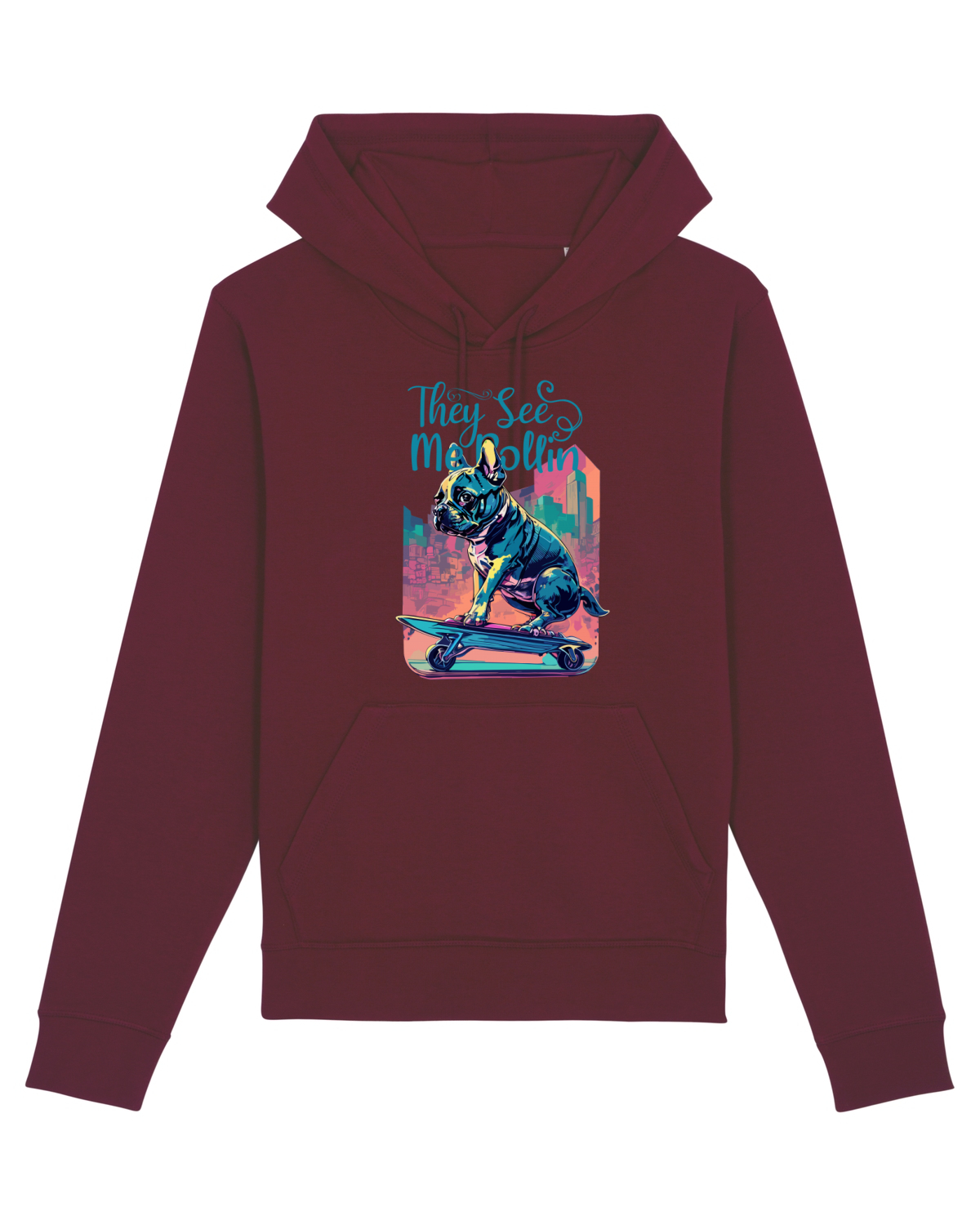 Hanorac Unisex Drummer Burgundy