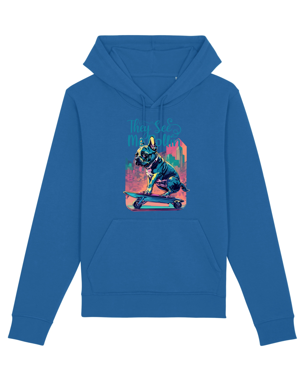 Hanorac Unisex Drummer Royal Blue