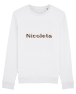 Nume cu pisicuțe Bluză mânecă lungă Unisex Rise