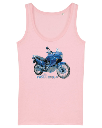 Adventure motorcycles are fun Transalp Cotton Pink