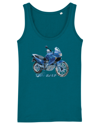 Adventure motorcycles are fun Transalp Ocean Depth