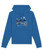Adventure motorcycles are fun Transalp Hanorac Unisex Drummer