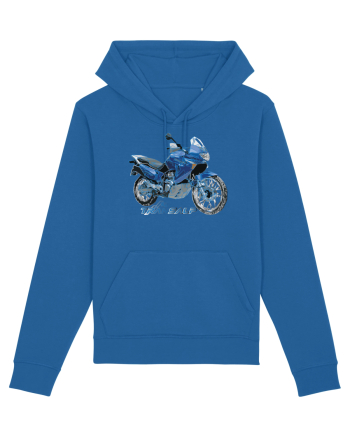 Adventure motorcycles are fun Transalp Royal Blue