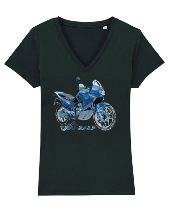 Adventure motorcycles are fun Transalp Black