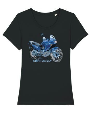 Adventure motorcycles are fun Transalp Black