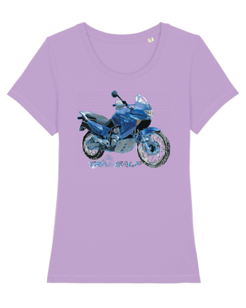 Adventure motorcycles are fun Transalp Lavender Dawn