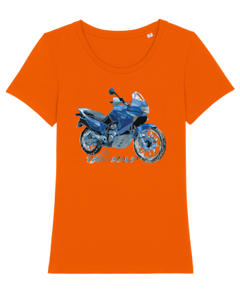 Adventure motorcycles are fun Transalp Bright Orange