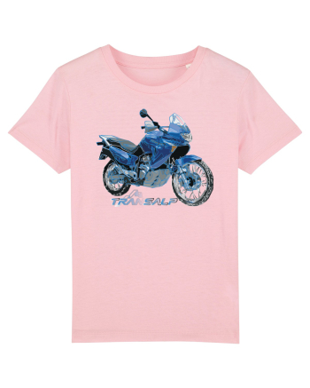 Adventure motorcycles are fun Transalp Cotton Pink