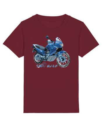 Adventure motorcycles are fun Transalp Burgundy