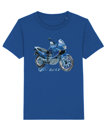 Adventure motorcycles are fun Transalp Majorelle Blue