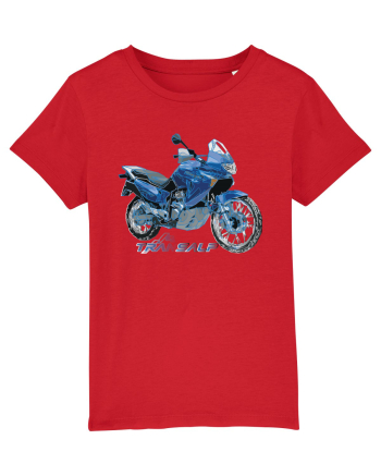 Adventure motorcycles are fun Transalp Red