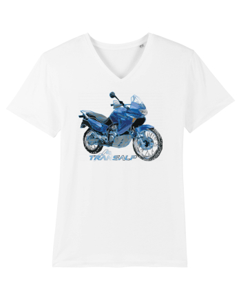 Adventure motorcycles are fun Transalp White