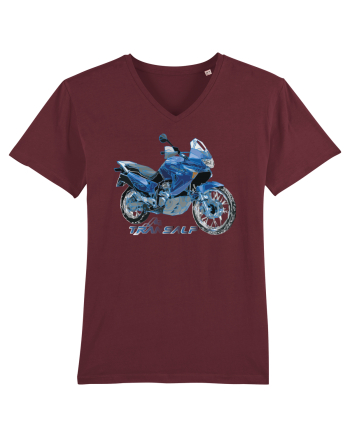 Adventure motorcycles are fun Transalp Burgundy