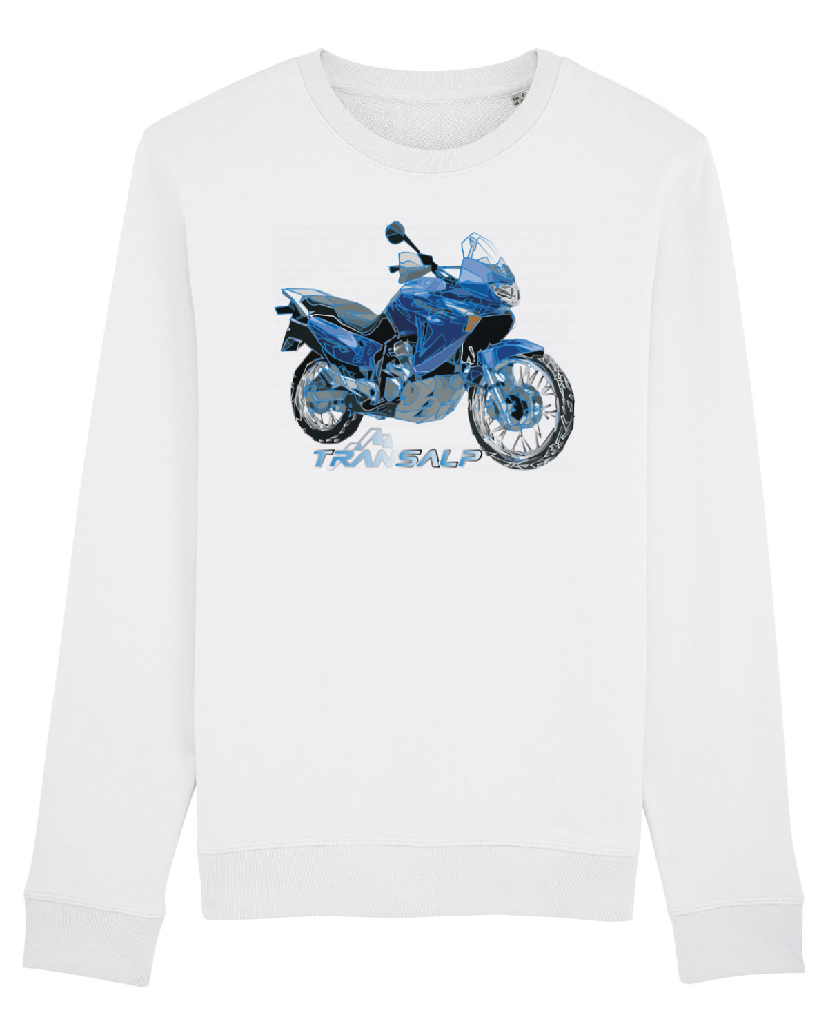 Bluză mânecă lungă Unisex Rise White