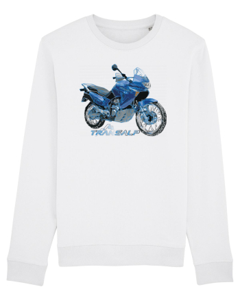 Adventure motorcycles are fun Transalp White