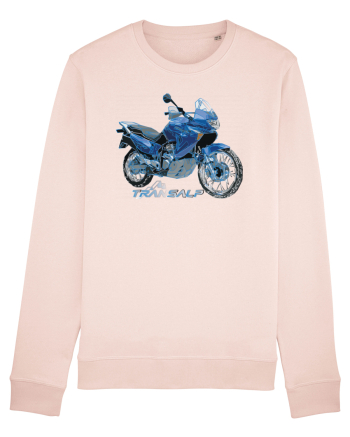 Adventure motorcycles are fun Transalp Candy Pink