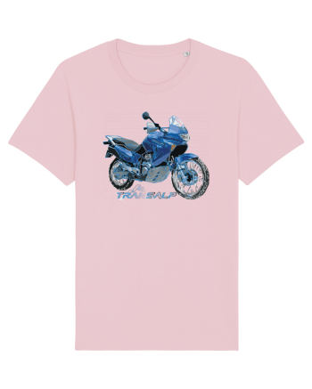 Adventure motorcycles are fun Transalp Cotton Pink