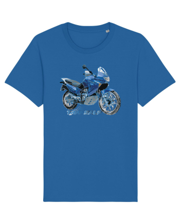 Adventure motorcycles are fun Transalp Royal Blue