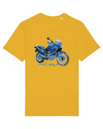 Adventure motorcycles are fun Transalp Spectra Yellow