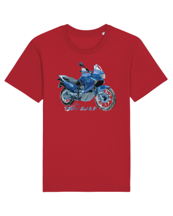Adventure motorcycles are fun Transalp Red