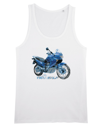 Adventure motorcycles are fun Transalp White