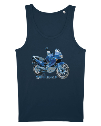 Adventure motorcycles are fun Transalp Navy