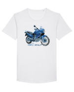 Adventure motorcycles are fun Transalp Tricou mânecă scurtă guler larg Bărbat Skater