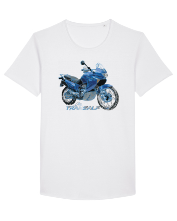 Adventure motorcycles are fun Transalp White