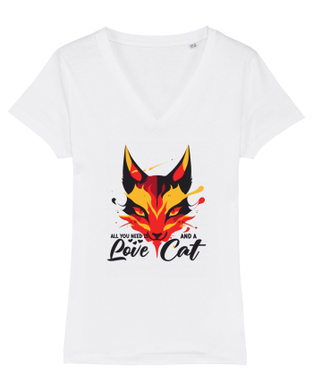cat lover White
