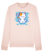 BEST LIFE ...so far (MEOWMMM - YOGA CAT) Bluză mânecă lungă Unisex Rise