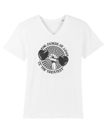 The Power of Love - Puterea Iubirii 2 Tricou mânecă scurtă guler V Bărbat Presenter