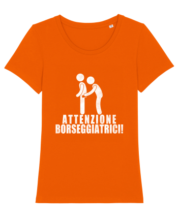 Attenzione Borseggiatrici! Bright Orange