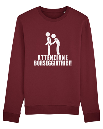 Attenzione Borseggiatrici! Burgundy