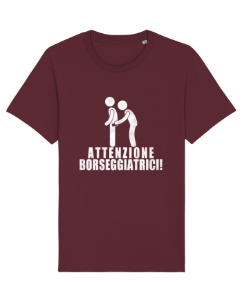 Attenzione Borseggiatrici! Burgundy