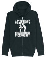 Attenzione Borseggiatrici Pickpocket Hanorac cu fermoar Unisex Connector