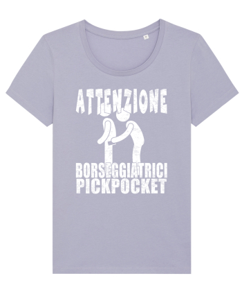Attenzione Borseggiatrici Pickpocket Lavender