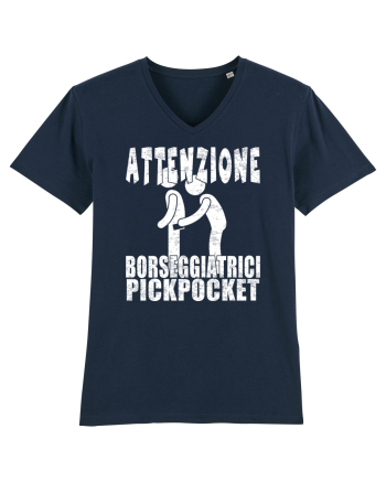 Attenzione Borseggiatrici Pickpocket French Navy