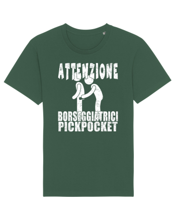 Attenzione Borseggiatrici Pickpocket Bottle Green
